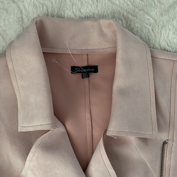 Suede moto jacket - Picture 3 of 3